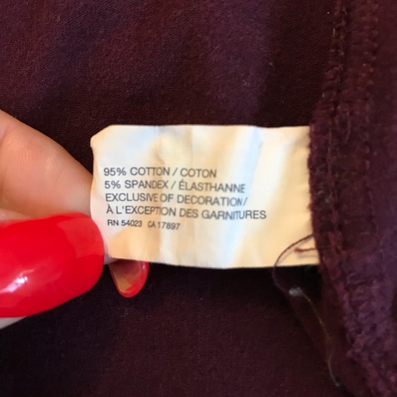 Gap Body purple 1/4 zip pullover XLarge - Picture 3 of 3